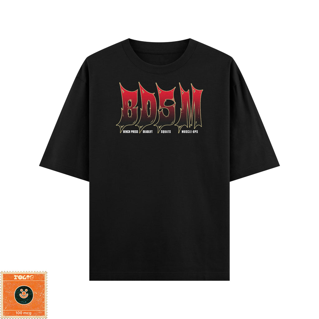 BDSM Black Oversized Tee