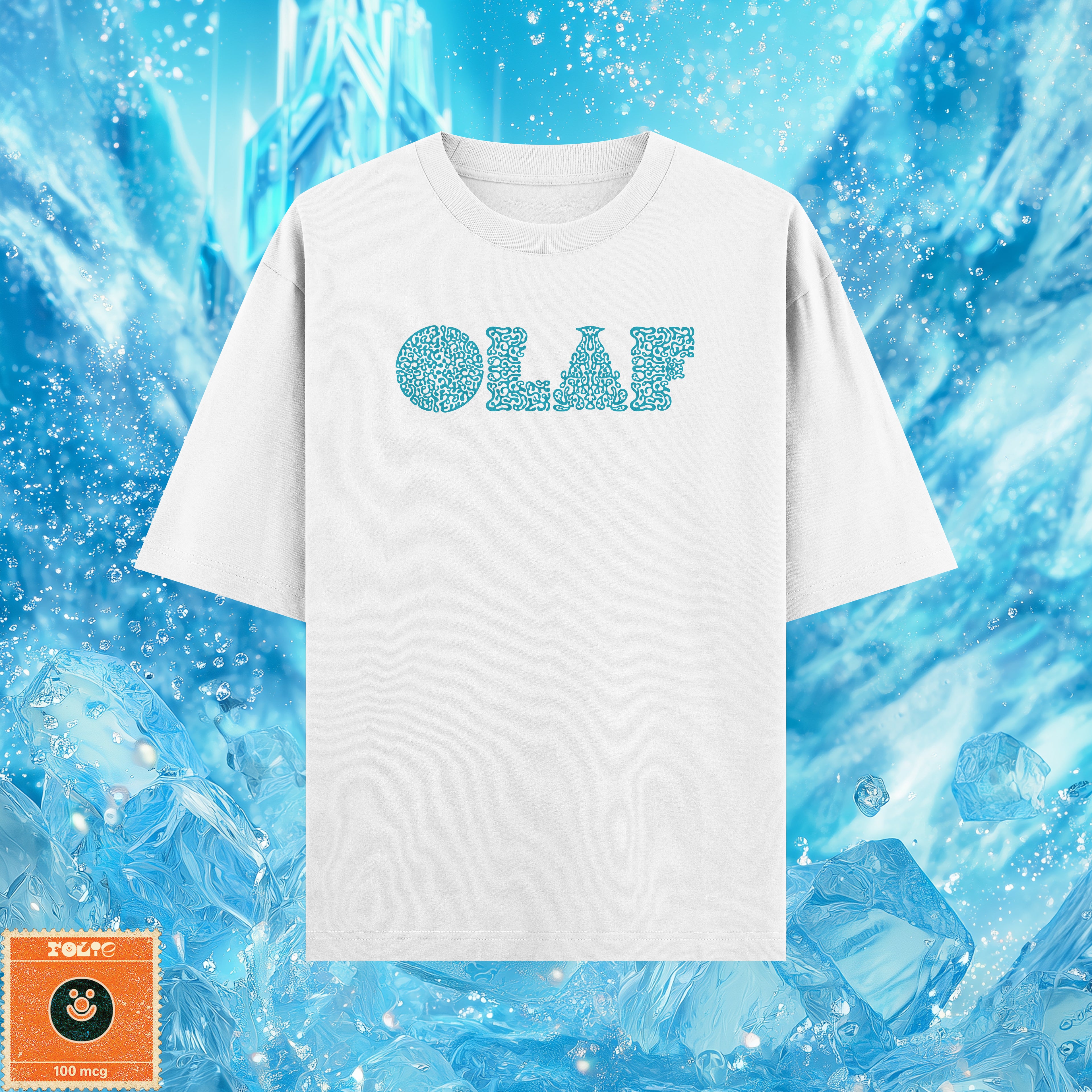 Olaf White Oversized Tee
