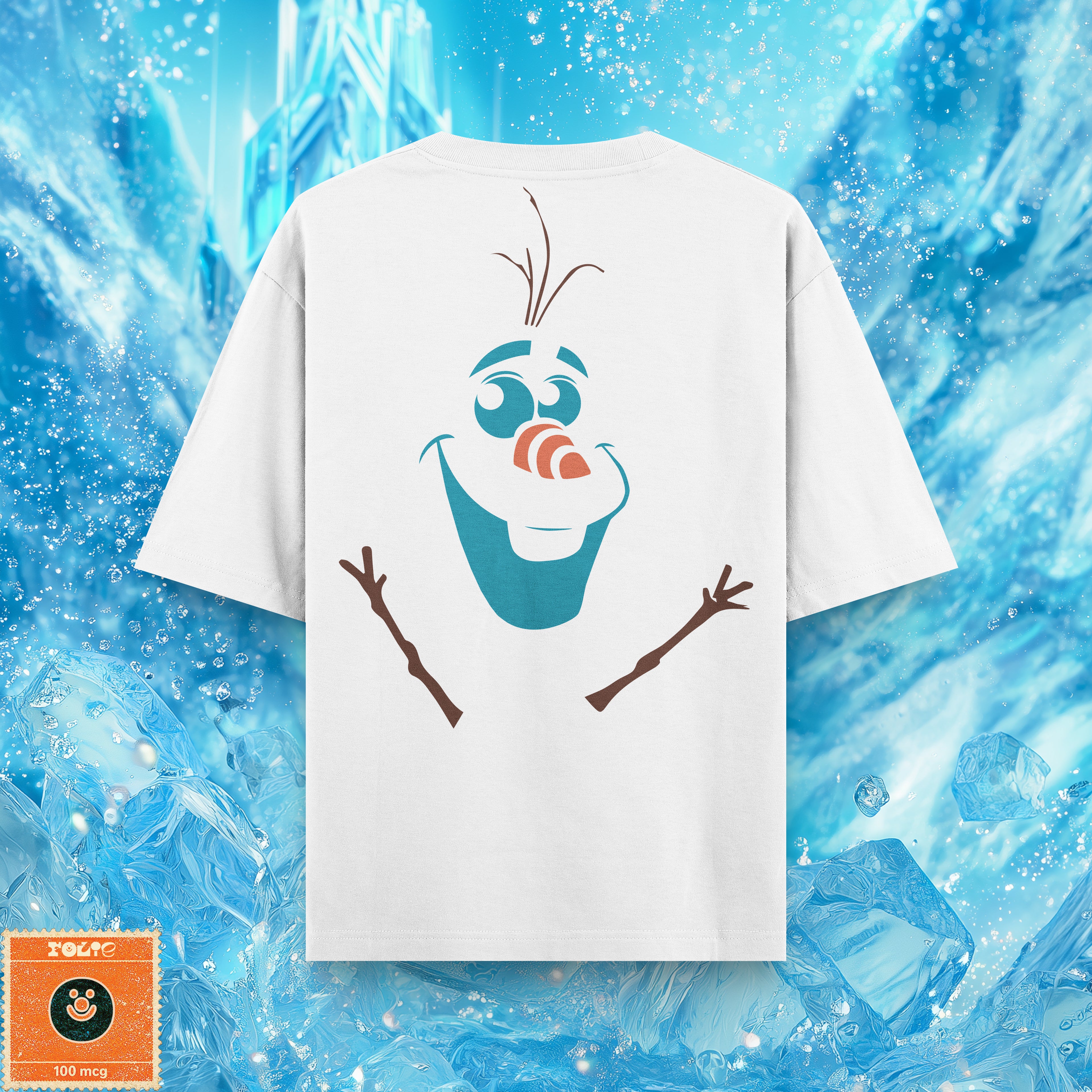 Olaf White Oversized Tee