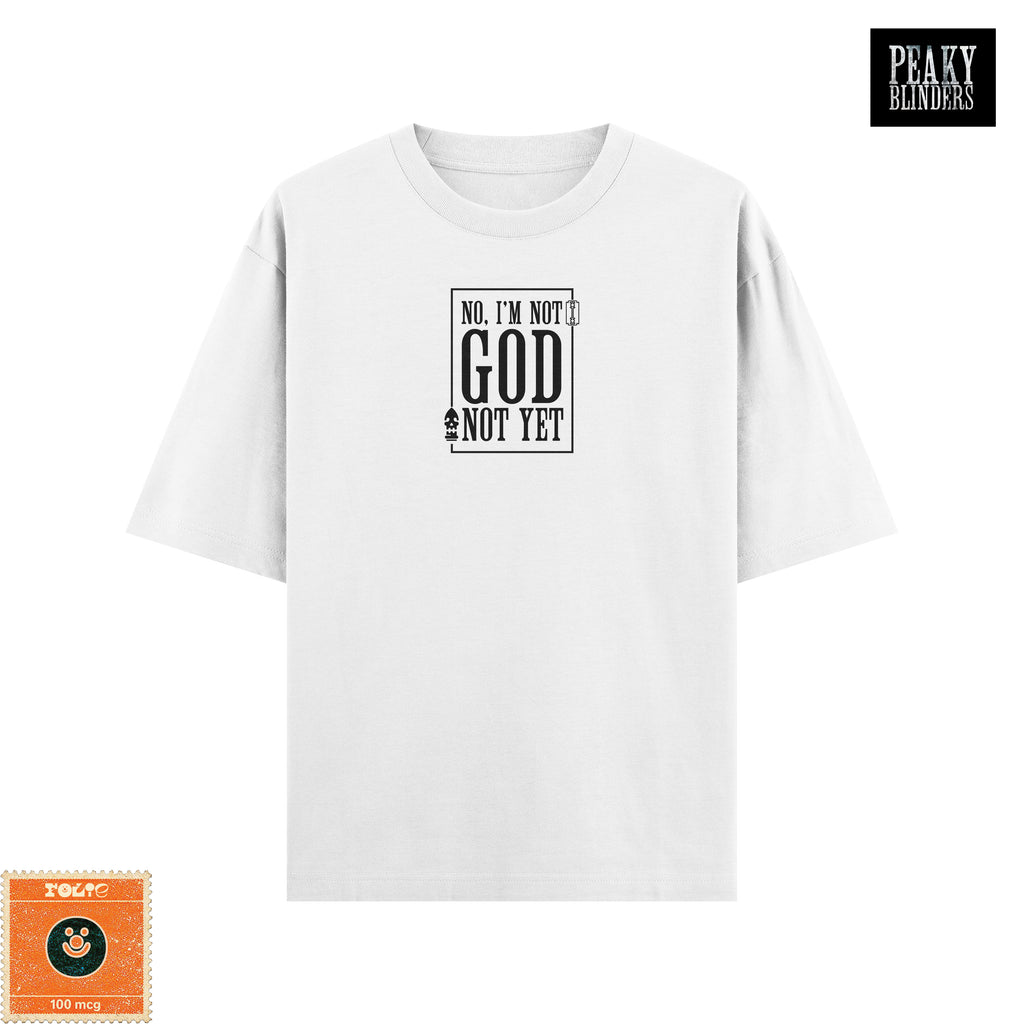 The Immortal Man Black & White Oversized Tee