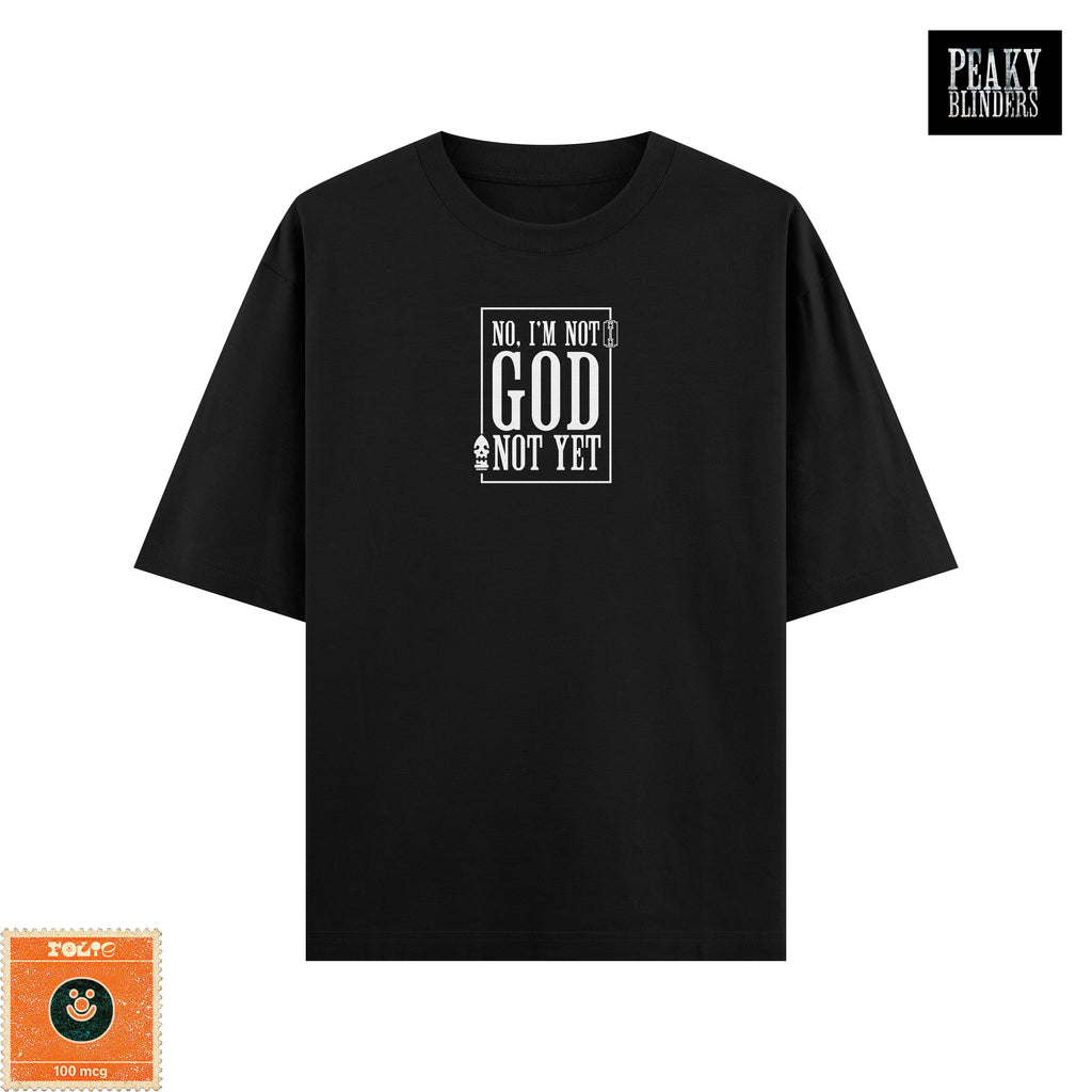 The Immortal Man Black & White Oversized Tee