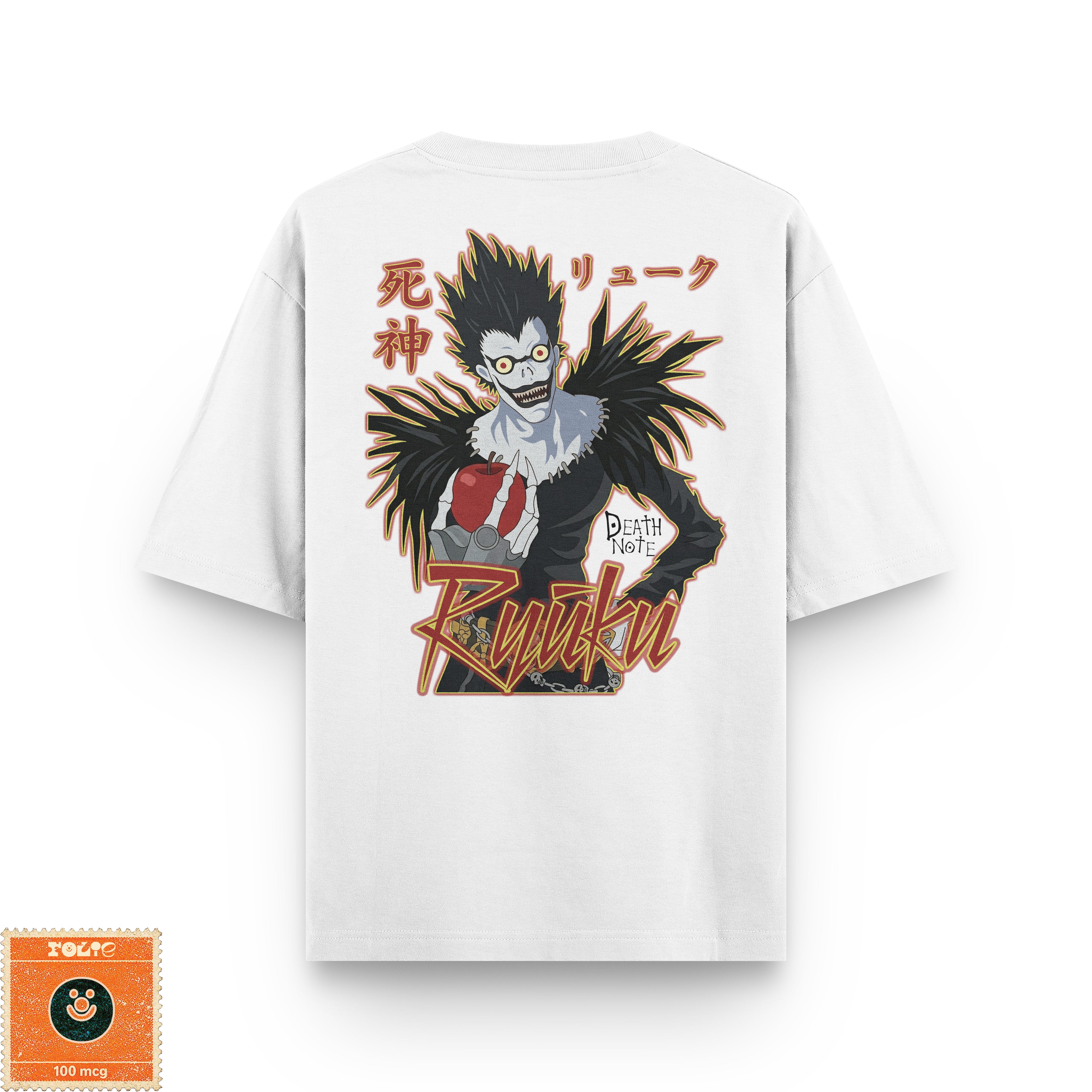 Death Note Black & White Oversized Tee