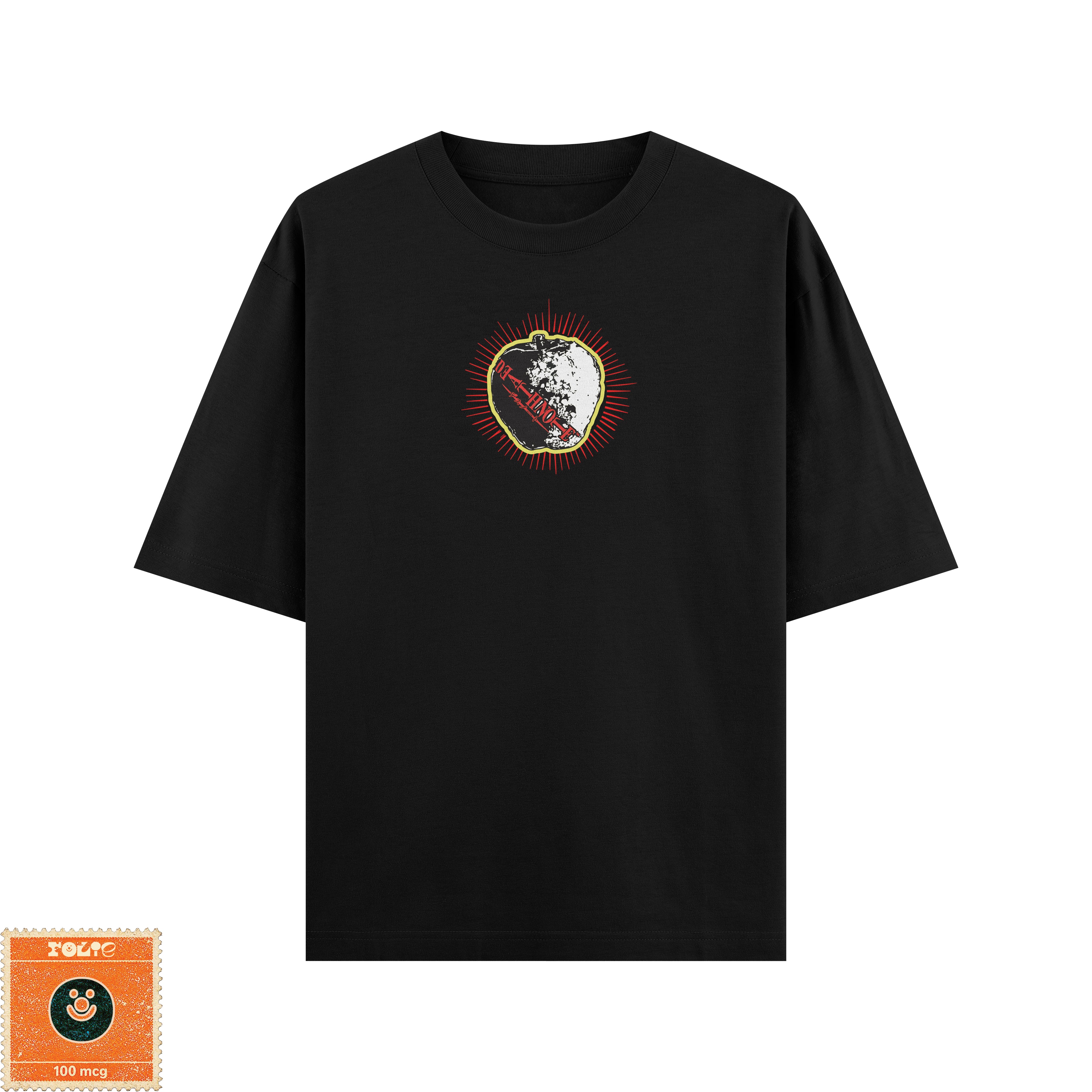Death Note Black & White Oversized Tee