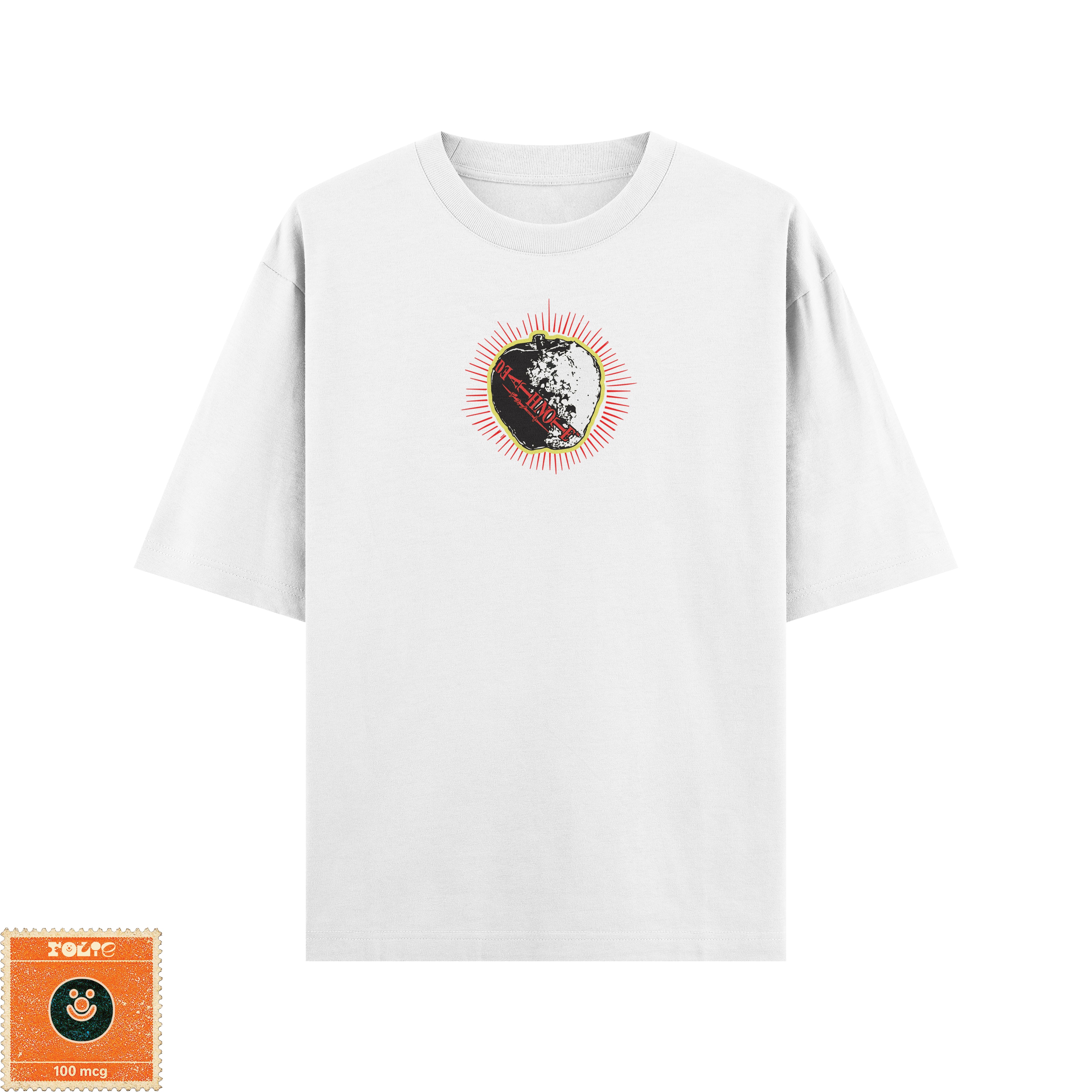 Death Note Black & White Oversized Tee