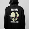 Split Skull Black Hoodie