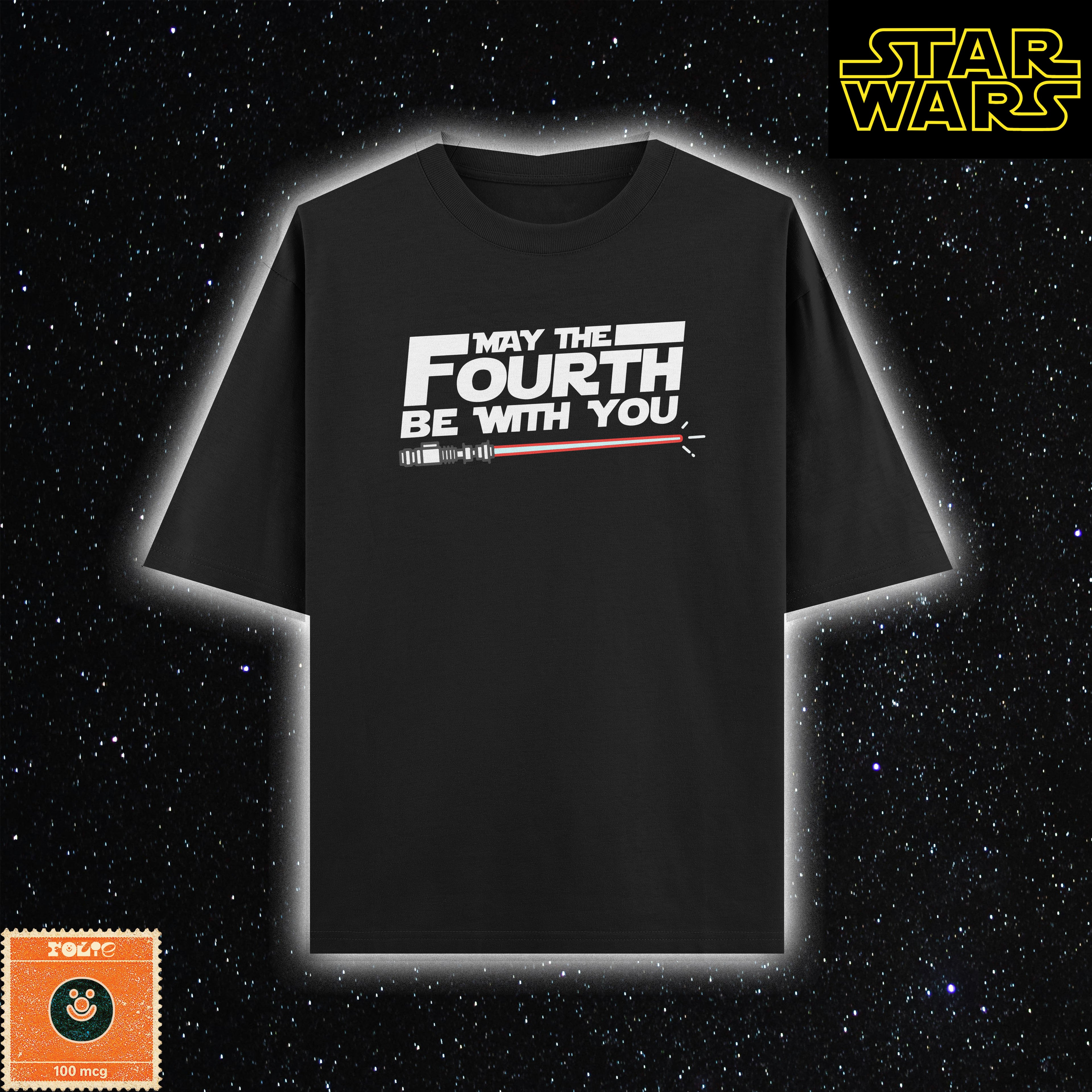 Stormtrooper Black Oversized Tee