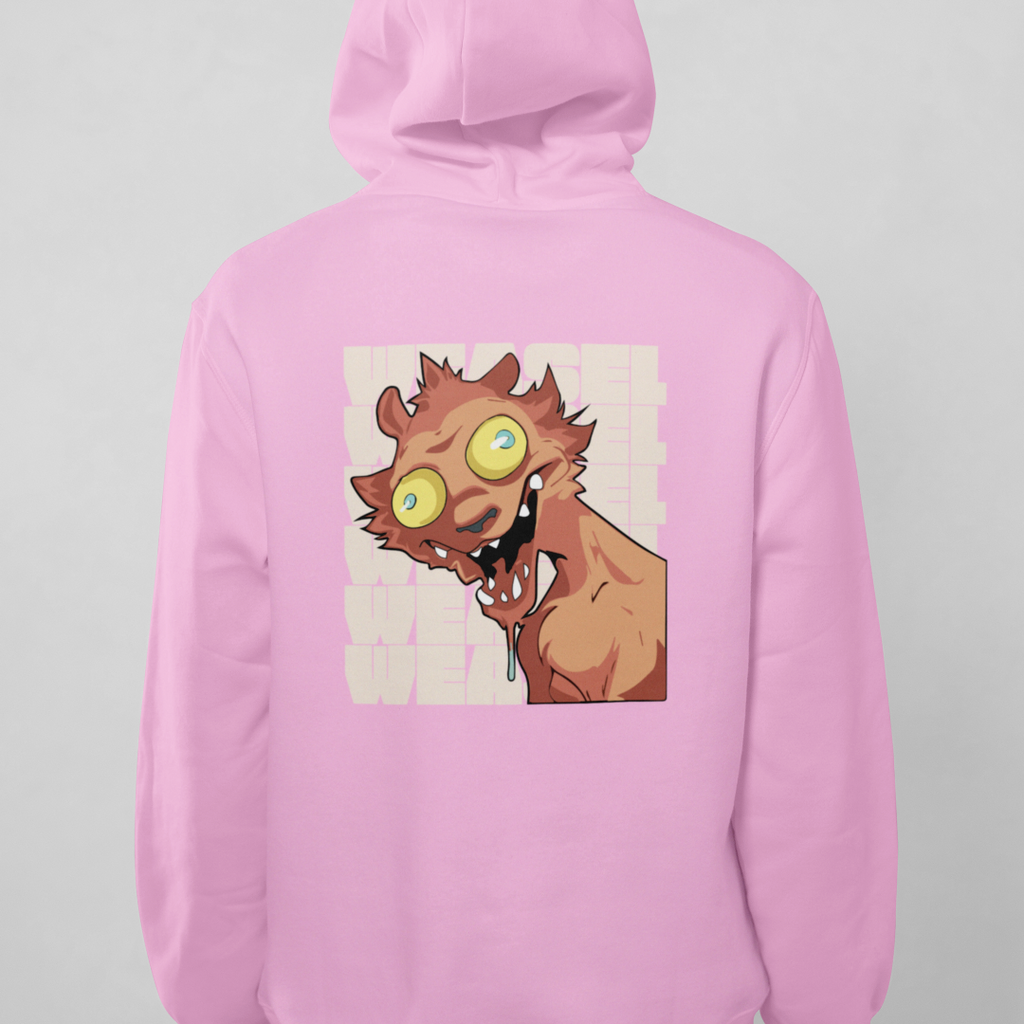 Weasel Soft Pink Hoodie