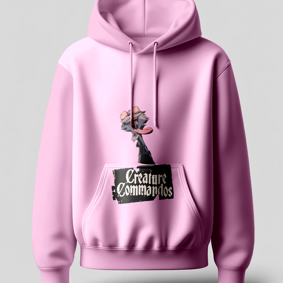 Weasel Soft Pink Hoodie